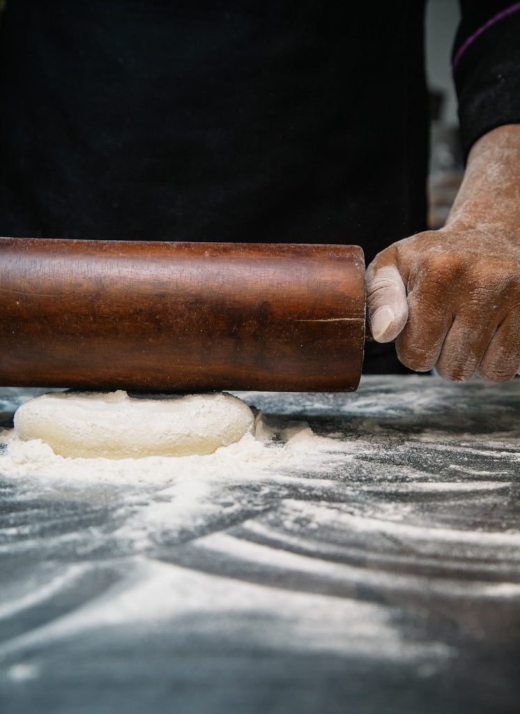 Rolling dough